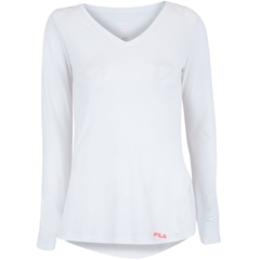 Camiseta Manga Longa Fila Bio II - Feminina - Foto 1