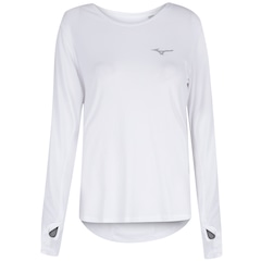 Camiseta Manga Longa com Proteção Solar UV Mizuno Pro - Feminina - Foto 6