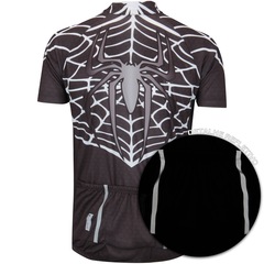Camisa de Ciclismo Refactor Homem Aranha - Masculina - Foto 3