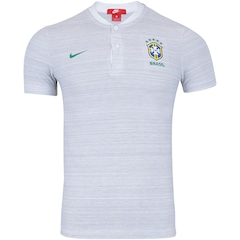 Camisa Polo da Seleção Brasileira 2018 Nike Pique - Masculina - Foto 1