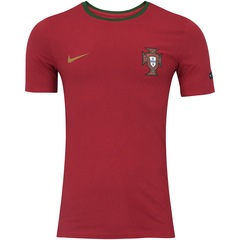 Camiseta Portugal 2018 Crest Nike - Masculina - Foto 1