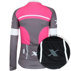 Camisa de Ciclismo Manga Longa Refactor 3XU 467 - Feminina - Foto 5