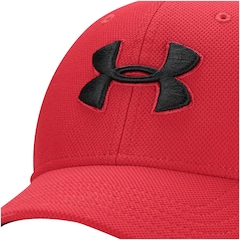 Boné Under Armour Aba Curva Fechado Blitzing 3.0 - Adulto - Foto 4
