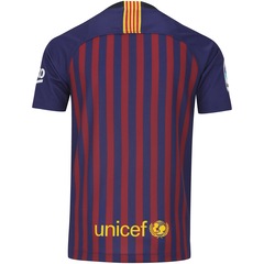Camisa Barcelona I 18/19 Nike - Infantil - Foto 2