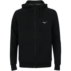 Jaqueta de Moletom com Capuz Mizuno Soft - Masculina - Foto 1