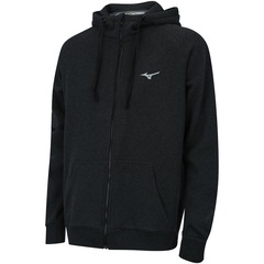 Jaqueta de Moletom com Capuz Mizuno Soft - Masculina - Foto 3