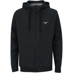 Jaqueta de Moletom com Capuz Mizuno Soft - Masculina - Foto 1