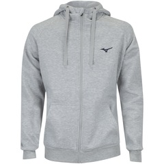 Jaqueta de Moletom com Capuz Mizuno Soft - Masculina - Foto 5