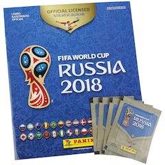 Álbum de Figurinhas Panini Copa da Rússia 2018 - Álbum + 60 Figurinhas - Foto 1