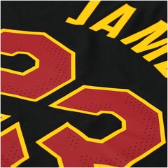 Camiseta Nike NBA Cleveland Cavaliers Lebron James 23 Dry - Masculina - Foto 6