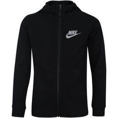 Jaqueta de Moletom com Capuz Nike Hoodie FZ JSY - Infantil - Foto 1