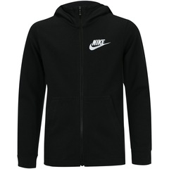 Jaqueta de Moletom com Capuz Nike Hoodie FZ JSY - Infantil - Foto 1