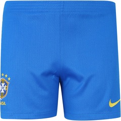 Kit de Uniforme de Futebol da Seleção Brasileira I 2018 Nike: Camisa + Calção + Meião - Juvenil - Foto 4