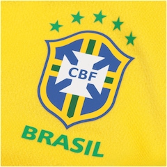 Kit Bebê Uniforme de Futebol da Seleção Brasileira I 2018 Nike: Camisa + Calção + Meião - Infantil - Foto 9