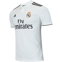 Camisa Real Madrid I 18/19 adidas - Masculina - Foto 3
