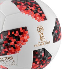 Bola de Futebol de Campo Telstar Oficial Finais da Copa do Mundo FIFA 2018 adidas OMB - Foto 3