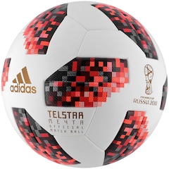 Bola de Futebol de Campo Telstar Oficial Finais da Copa do Mundo FIFA 2018 adidas OMB - Foto 1