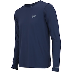 Camiseta Manga Longa com Proteção Solar UV Speedo - Masculina - Foto 4