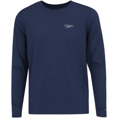 Camiseta Manga Longa com Proteção Solar UV Speedo - Masculina - Foto 2