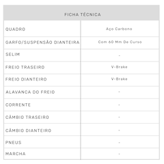 Bicicleta Oxer Roxx - Aro 20 - Freio V-Brake - Infantil - Foto 11