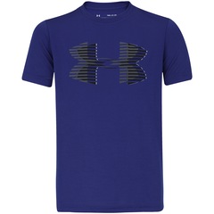 Camiseta Under Armour Big Logo Solid - Infantil - Foto 1