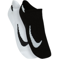 Kit de Meias Sapatilha Nike Multiplier No Show com 2 Pares - Adulto - Foto 4