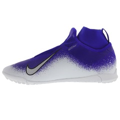 Chuteira Society Nike React Phantom VIVSN Pro DF TF - Adulto - Foto 5