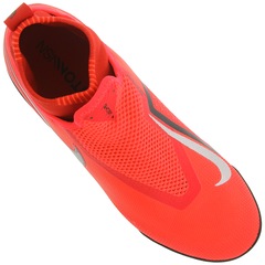 Chuteira Society Nike React Phantom VIVSN Pro DF TF - Adulto - Foto 9