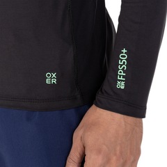 Camiseta Manga Longa com Proteção Solar UV 50+ Oxer New - Masculina - Foto 4