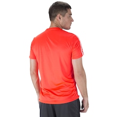 Camiseta adidas Run 3S Tee - Masculina - Foto 3