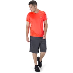 Camiseta adidas Run 3S Tee - Masculina - Foto 5