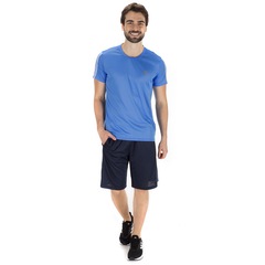 Camiseta adidas Run 3S Tee - Masculina - Foto 4