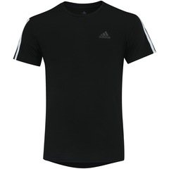 Camiseta adidas Run 3S Tee - Masculina - Foto 1