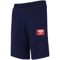 Bermuda de Moletom Puma Rebel Block - Masculina - Foto 6