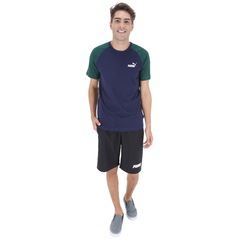 Camiseta Puma Elevated Ess Raglan - Masculina - Foto 3