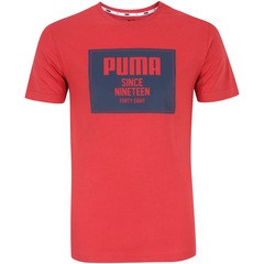 Camiseta Puma Rebel Block Basic - Masculina - Foto 1