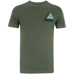 Camiseta Puma TRI Retrô - Masculina - Foto 1
