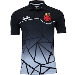 Camisa Polo do Vasco da Gama Viagem Atleta 2018 Diadora - Masculina - Foto 1