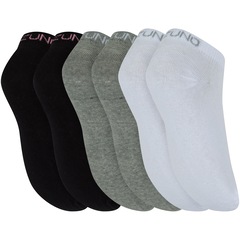 Kit de Meias Invisível Mizuno Soul com 6 Pares - Feminino - Foto 2