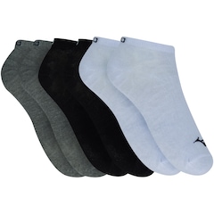 Kit de Meias Invisível Mizuno Soul com 6 Pares - Masculino - Foto 1