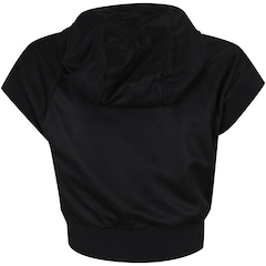 Blusa Cropped com Capuz Oxer Mesh Dupla Face - Feminina - Foto 6