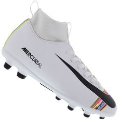 Chuteira de Campo Nike Mercurial Superfly 6 Club CR7 FG/MG - Infantil - Foto 1