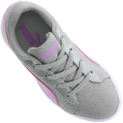Tênis Puma Vikky Glitz Glam AC PS BDP Feminino - Infantil - Foto 9