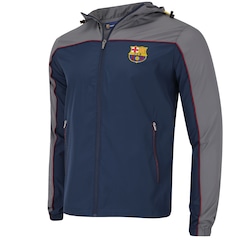 Jaqueta Corta-Vento Barcelona com Capuz - Masculina - Foto 4