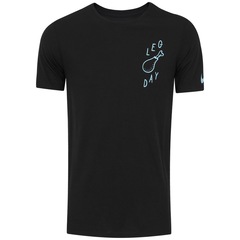 Camiseta Nike Dry DB JDQ Leg Day - Masculina - Foto 7