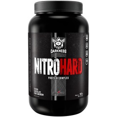 Whey Protein Integramédica Chocolate com Amendoim Nitrohard Complex Darkness - 907 g - Foto 1