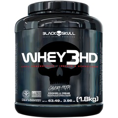 Whey 3HD Black Skull - Cookies e Creme - 1,8Kg - Foto 1