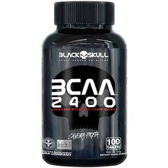BCAA 2400 Black Skull - 100 Tabletes - Foto 1
