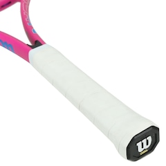 Raquete de Tênis Wilson Burn Pink 25 - Infantil - Foto 5