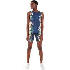 Camiseta Regata Farm Rio Sublimada Jardim de Orquídea - Feminina - Foto 4